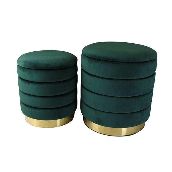 2 in 1 chic home storage stool