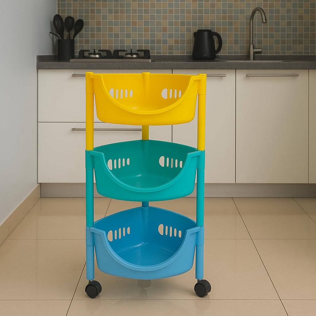 colorful storage organizer