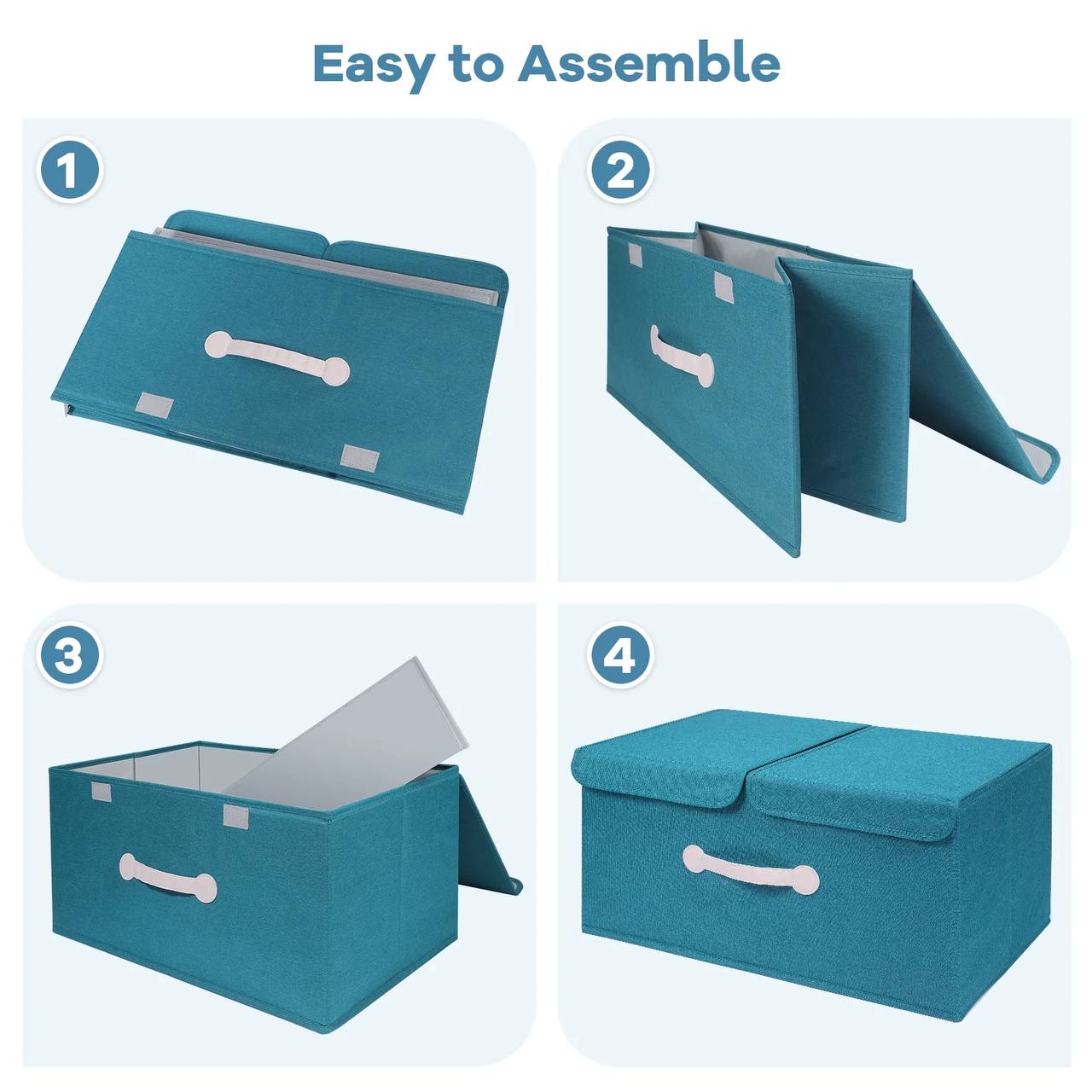 partitioned storage bin - Thumbnail 3