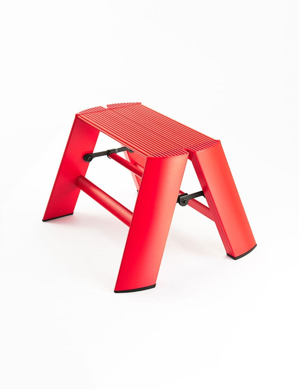 1 step sturdy red ladder