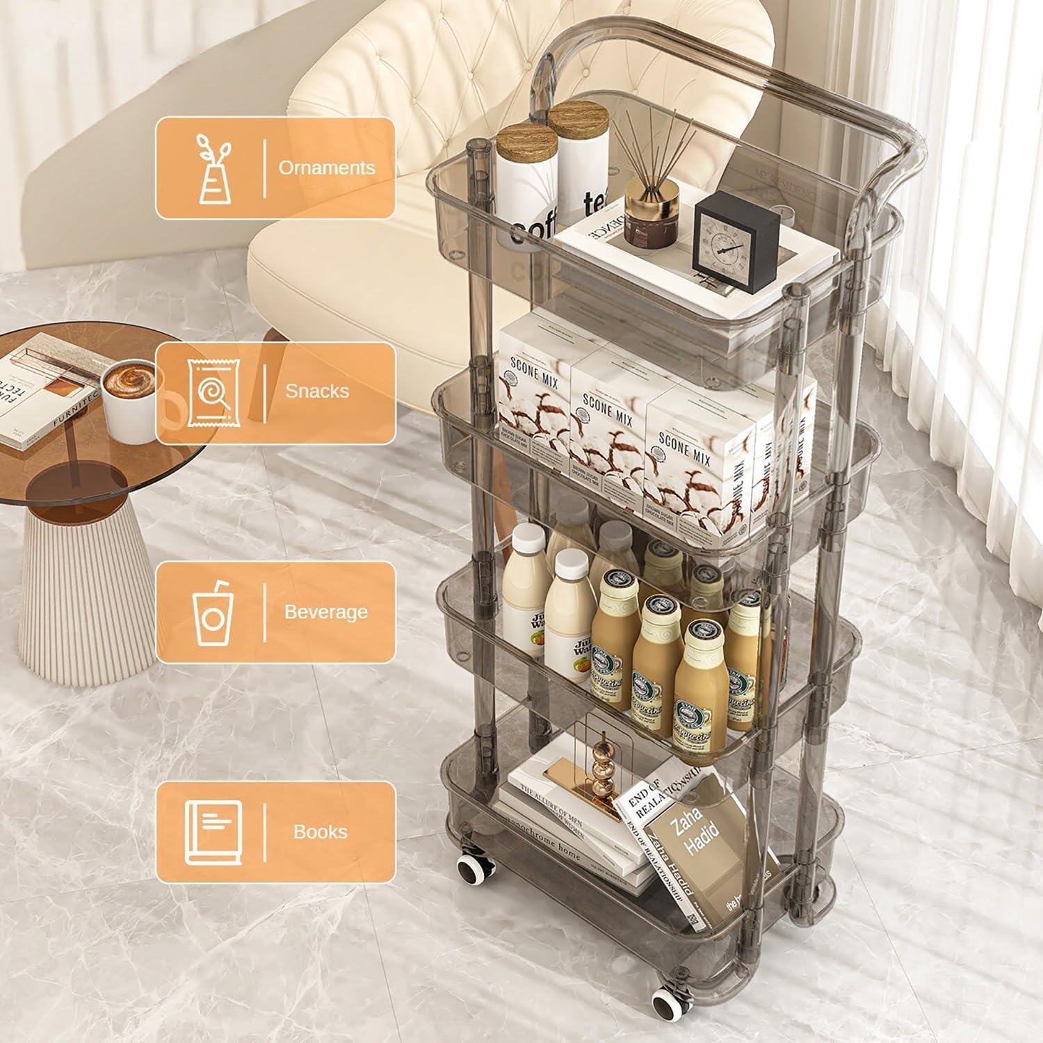 yeya 4 step plastic organizer