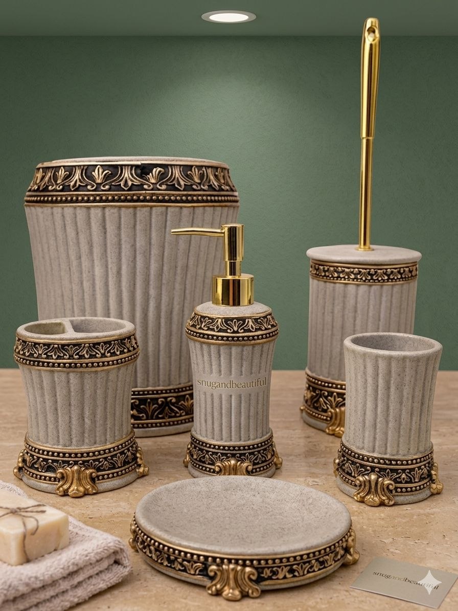 STRAIGHT LINE CREAM AND GOLD