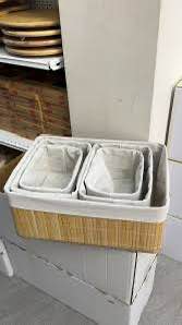 5 in 1 bamboo basket