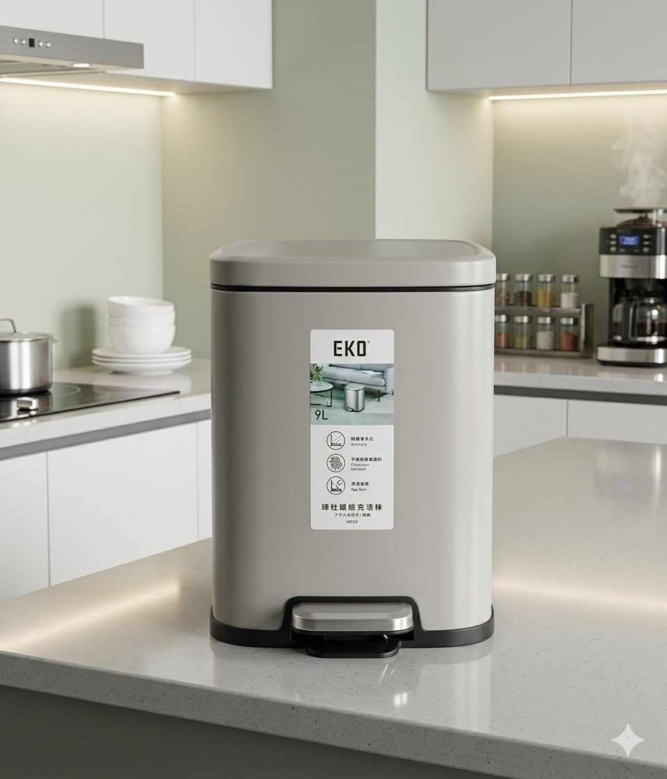 9lt eko step bin - Thumbnail 2