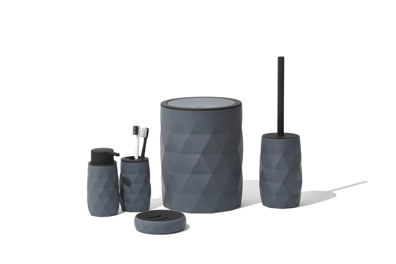 home and fun marble bathroom set