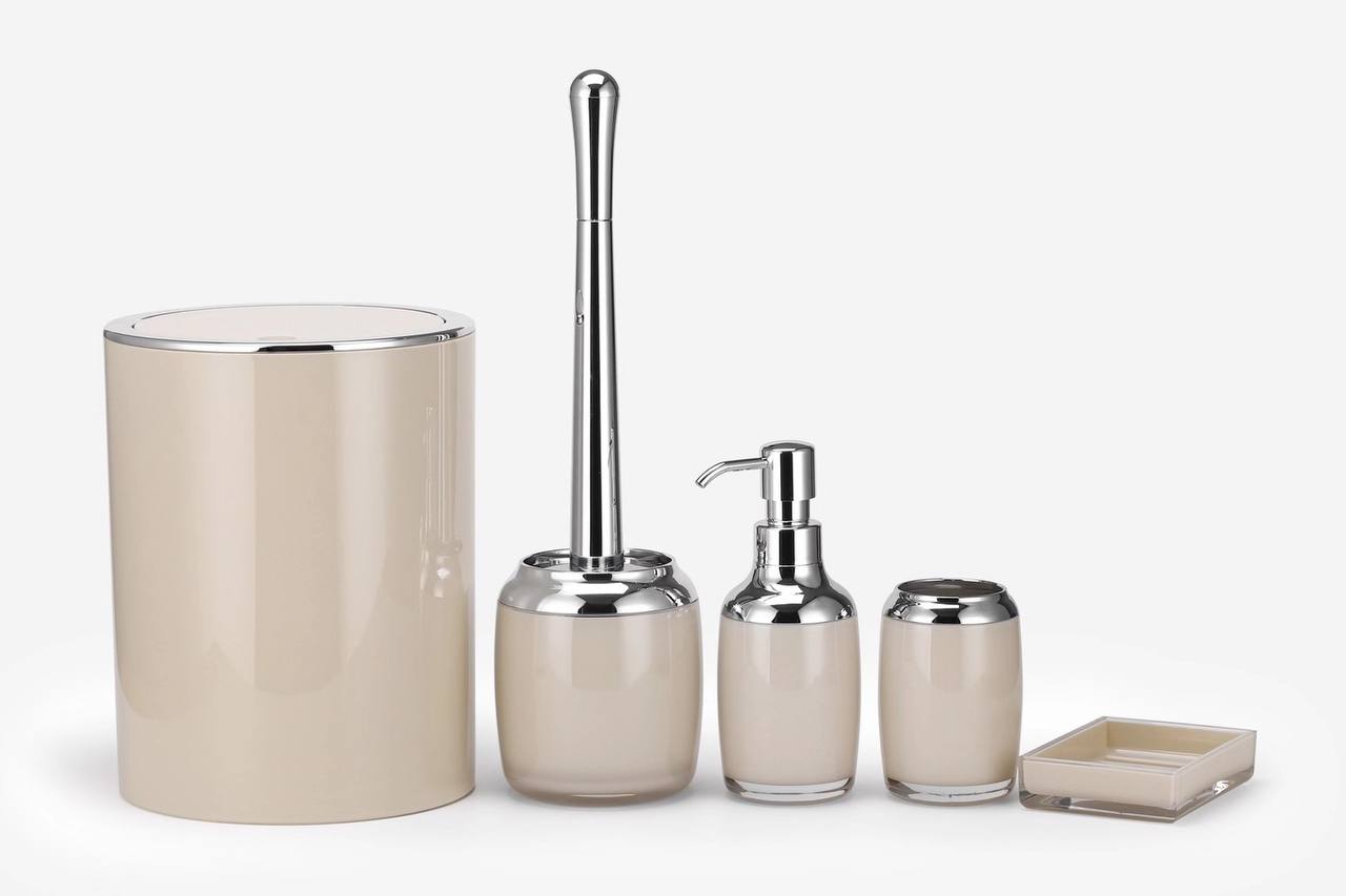 ha 174 5 pcs bathroom set - Thumbnail 2