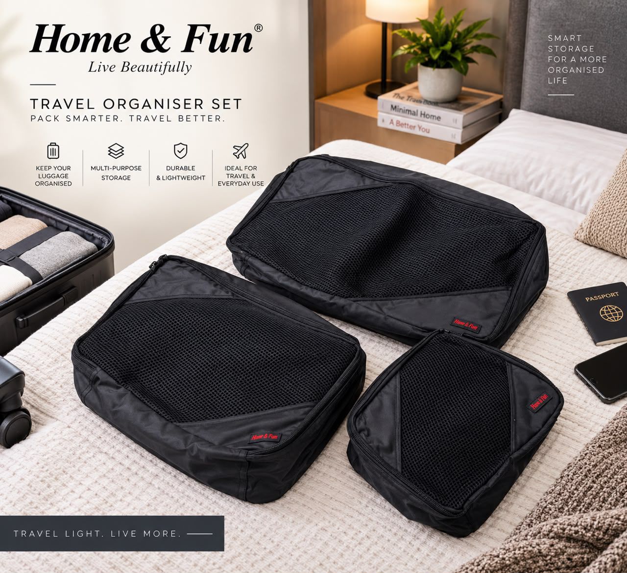 3 in 1 travel cube