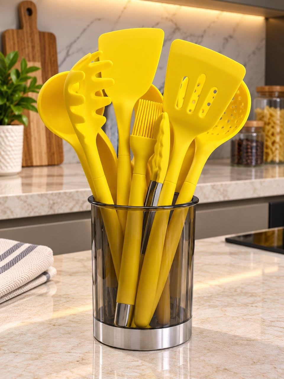 cookstyle silicon spoon set - Thumbnail 2