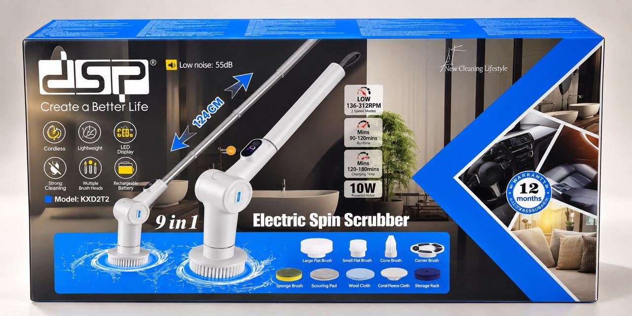 dsp spin scrubber