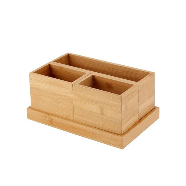 wooden vanity organizer - Thumbnail 3
