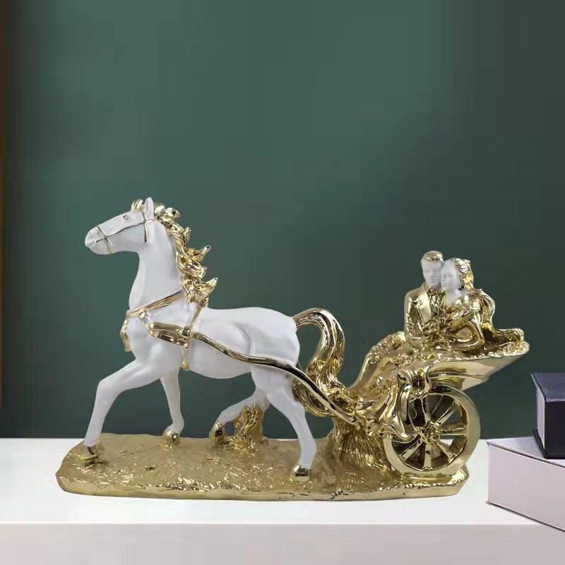 couple horse prop