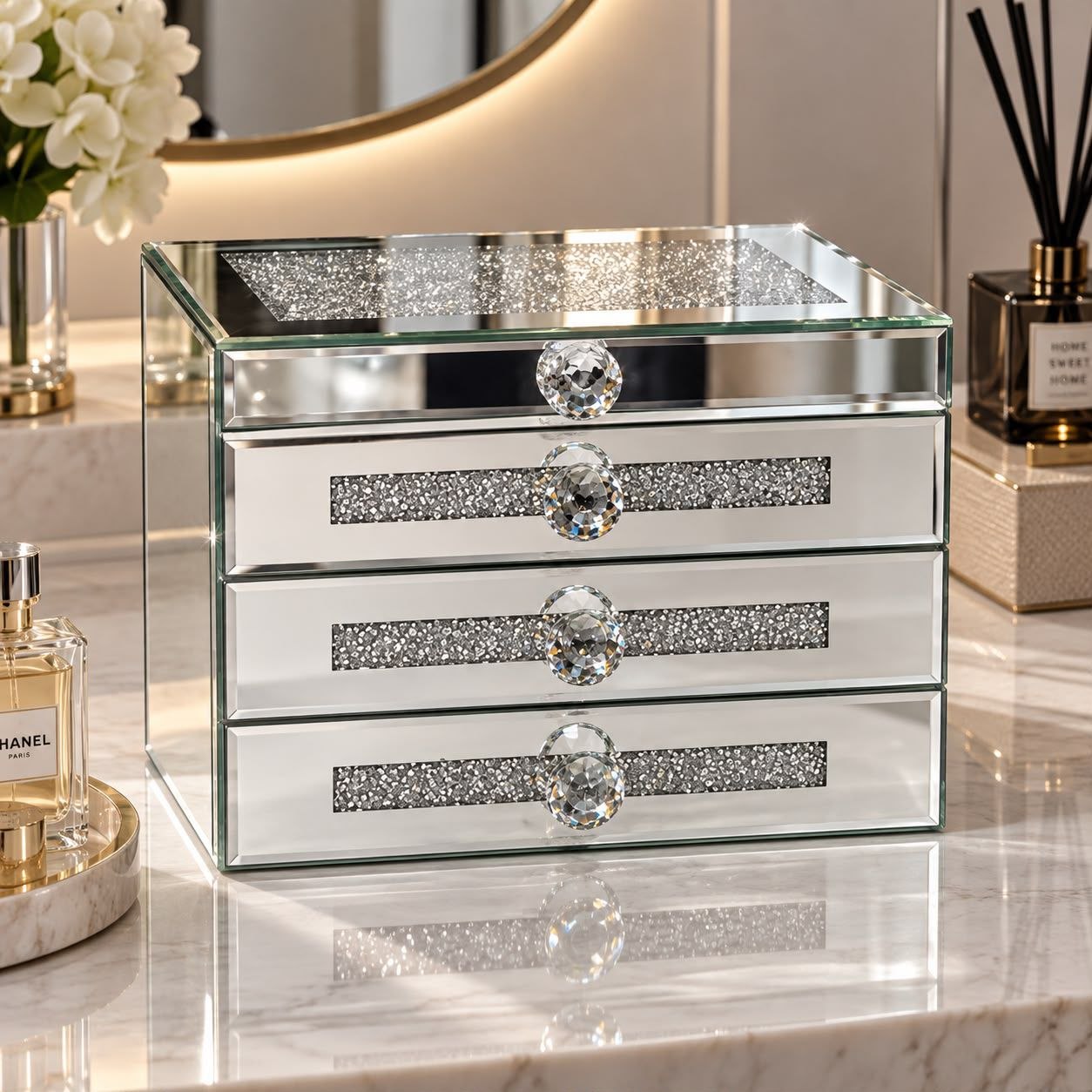 four step jewelry organizer