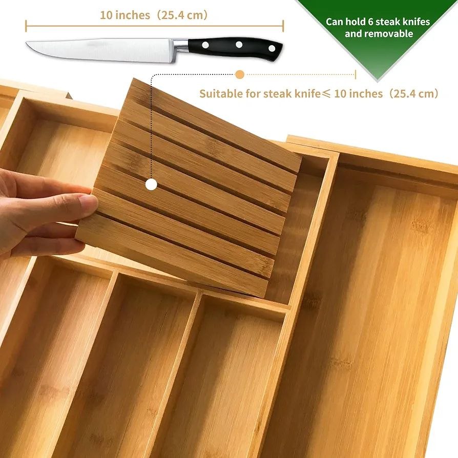 expandable cutlery organizer  - Thumbnail 2