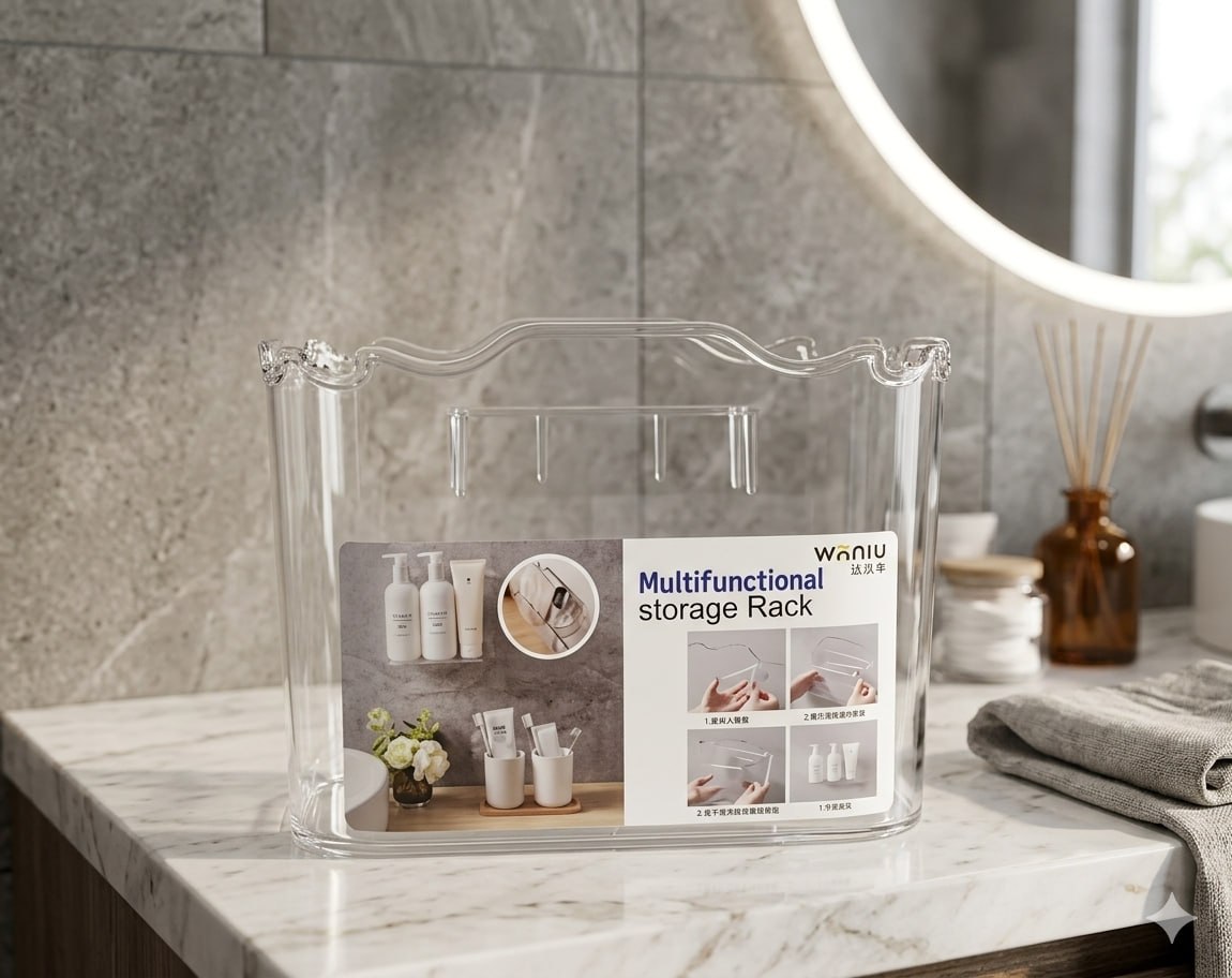 acrylic multifunctional storage rack