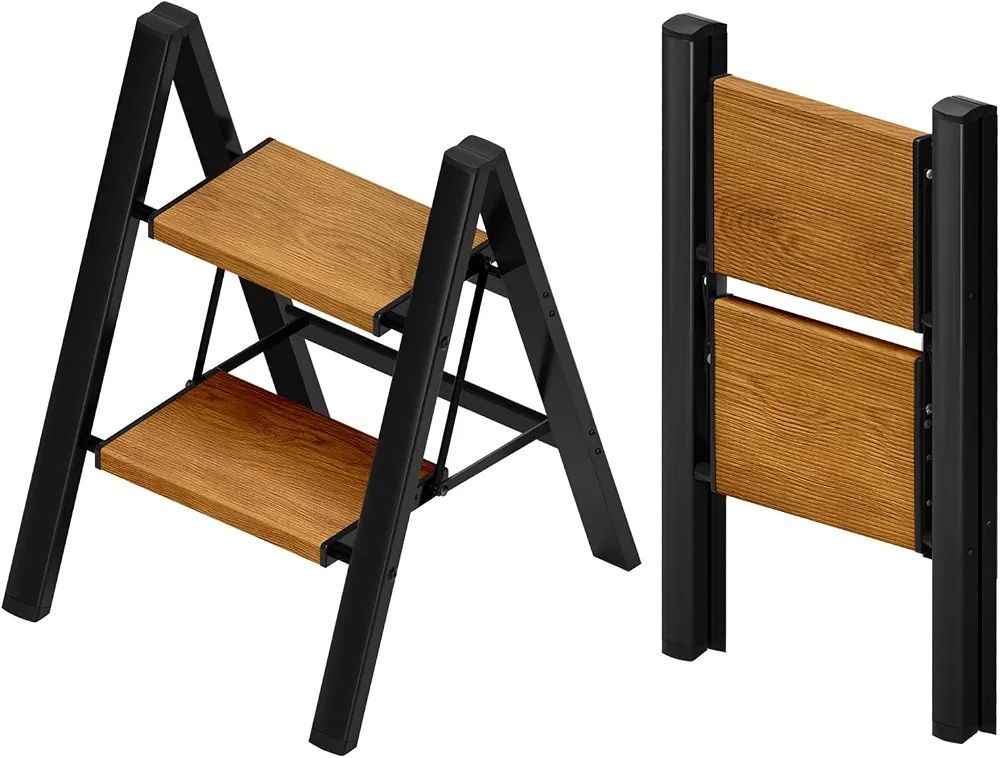 2 step luxury ladder without grip - Thumbnail 3