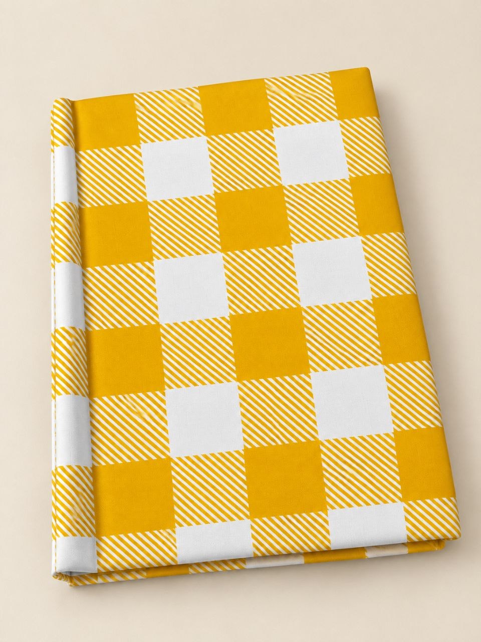 YELLOW CHECKERED