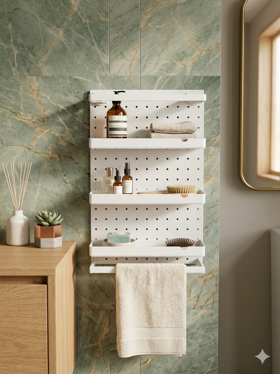 2 layer wall mounted caddy