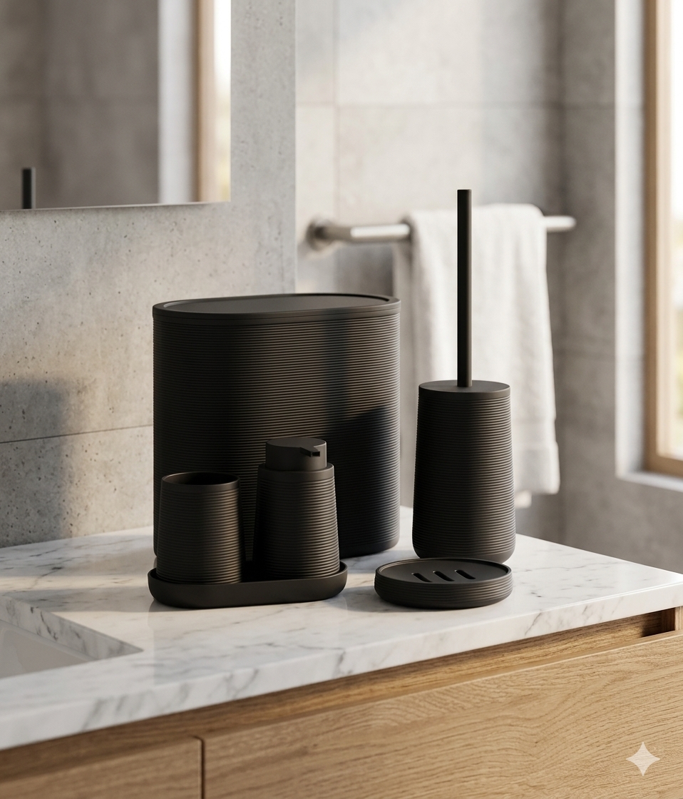 kl 9152 all oval bathroom set - Thumbnail 2