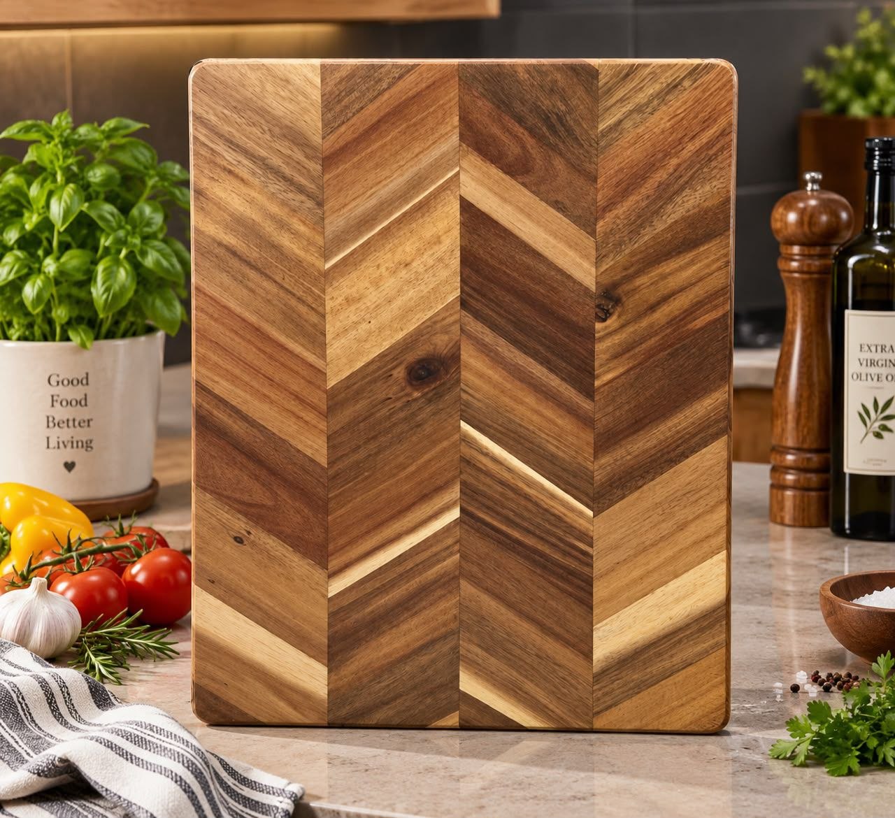 ombre chopping board