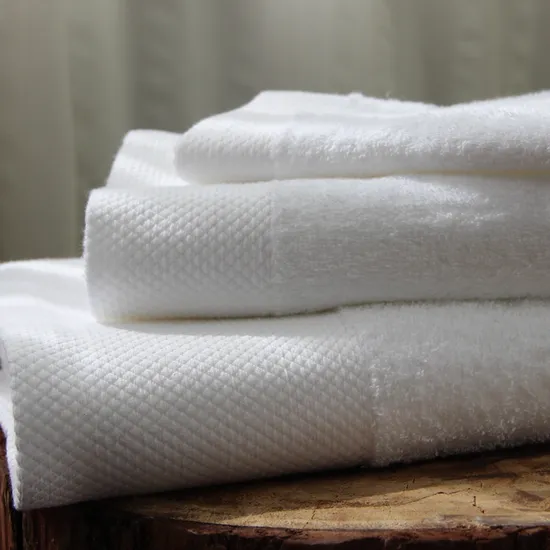 4 in 1 white towel set - Thumbnail 2