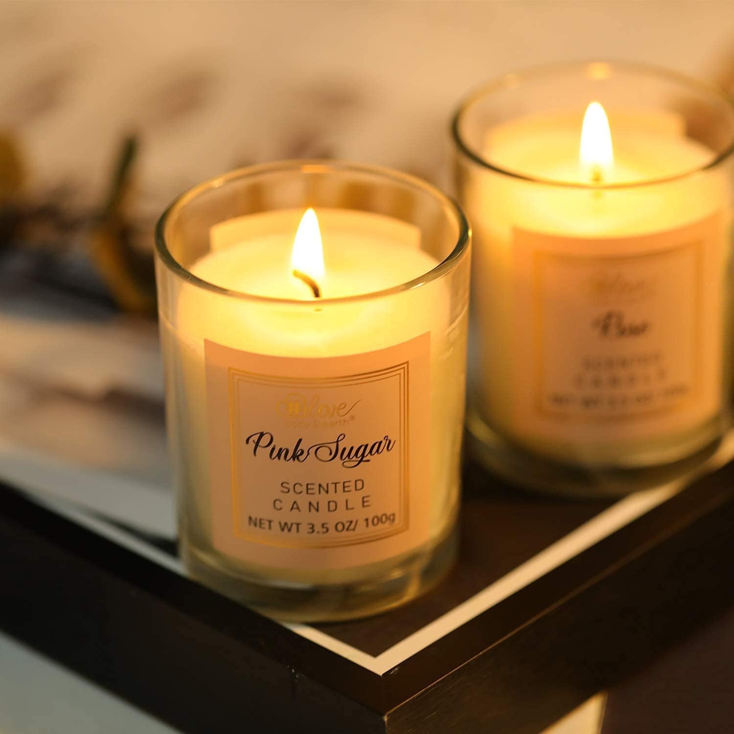 scented candle set