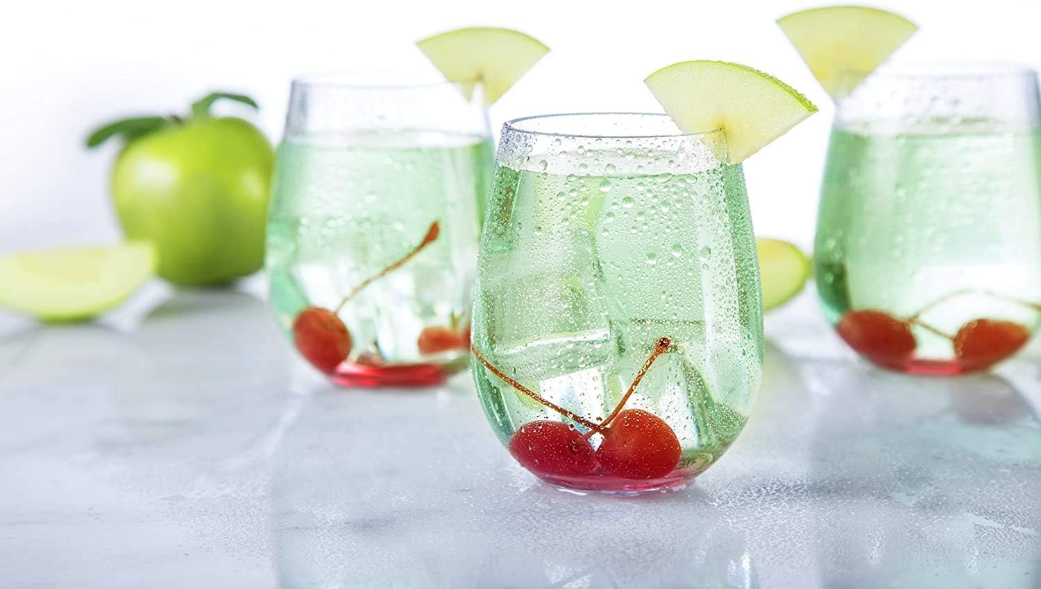 mikasa 4pcs stemless wine glass - Thumbnail 2