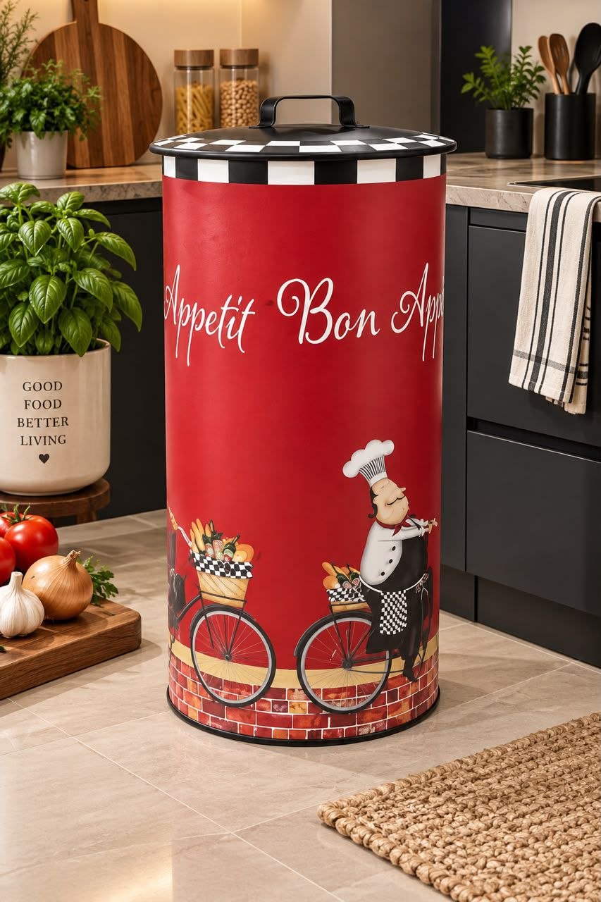 bon appetit trash bin