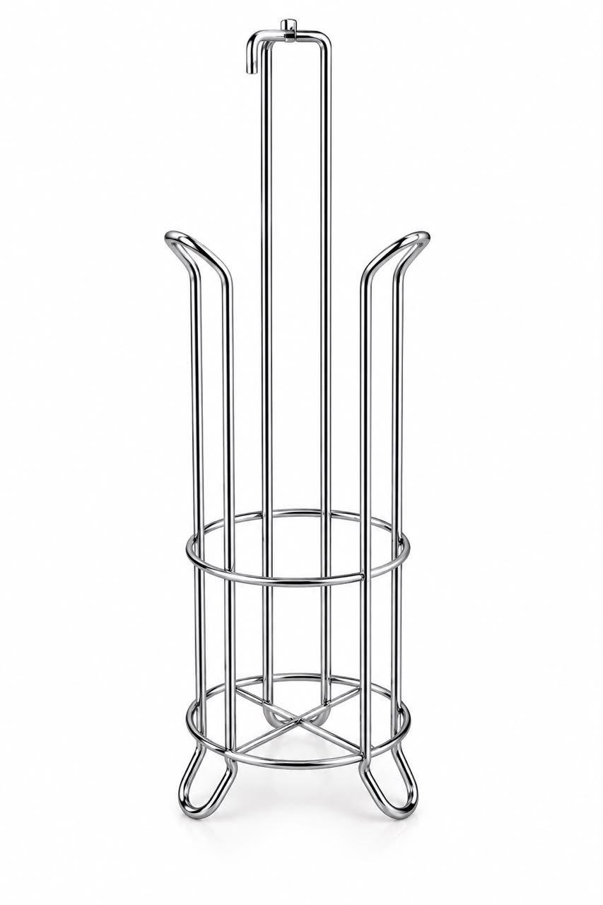 silver tissue holder