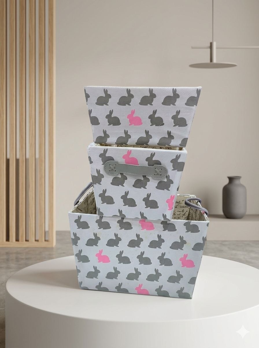 3 in 1 children fabric hamper