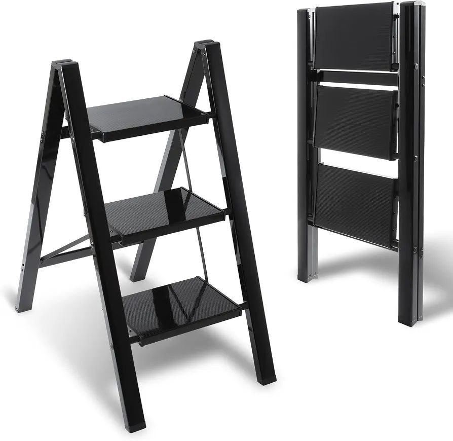 3 step luxury ladder without grip